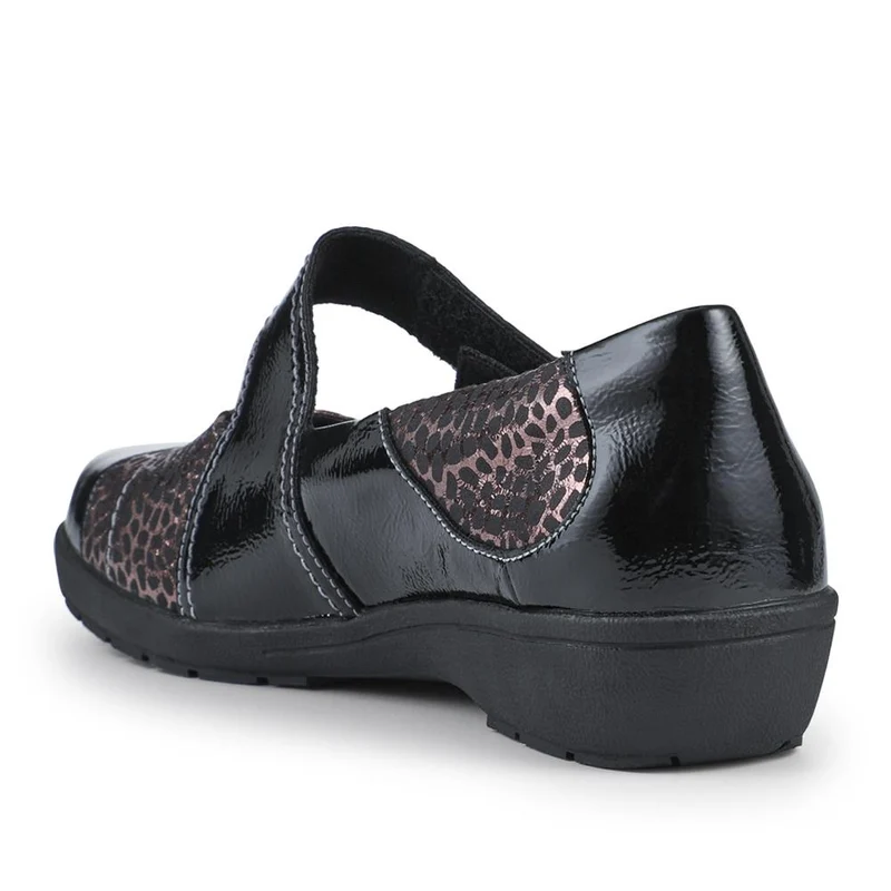 Cushioned Touch Fastening Mary Janes - WBINS42011 / 328 058 - Black Multi