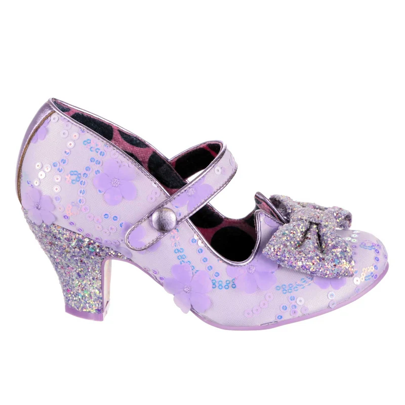 Irregular Choice Damen Piccolo High Heel - Blasslila