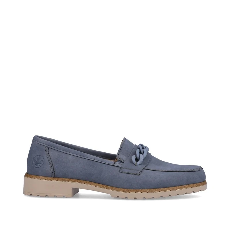 Rieker Modischer Loafer für Damen – Blau