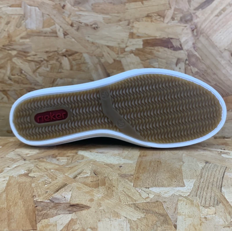 Rieker Mode-Sneaker für Damen – Grün