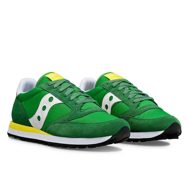 Saucony Herren Jazz Original Trainer – Grün / Weiß
