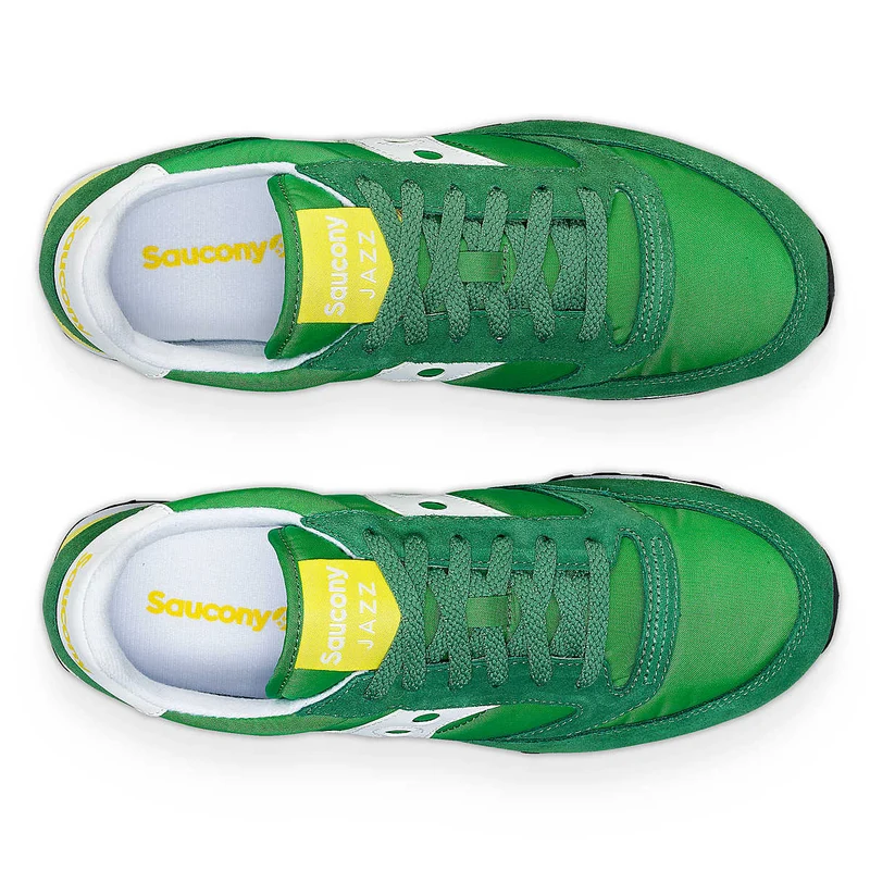 Saucony Herren Jazz Original Trainer – Grün / Weiß
