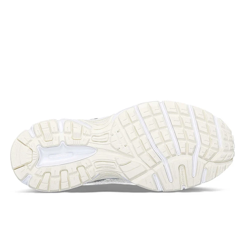 Saucony Damen Grid Ride Millennium Trainer – Creme / Silber