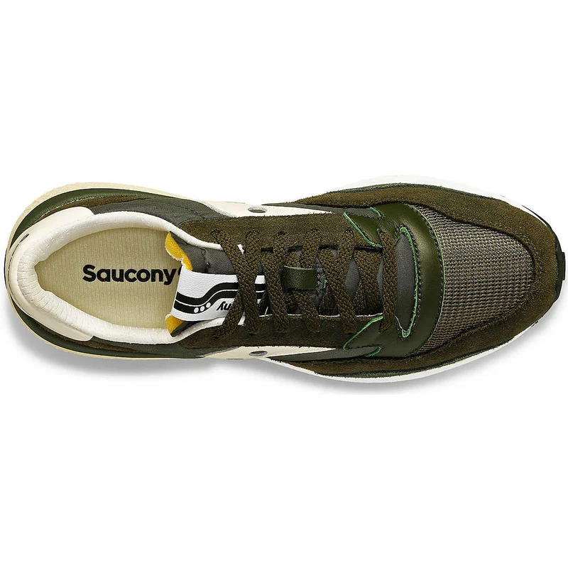 Saucony Herren Jazz NXT Trainer – Grün / Creme