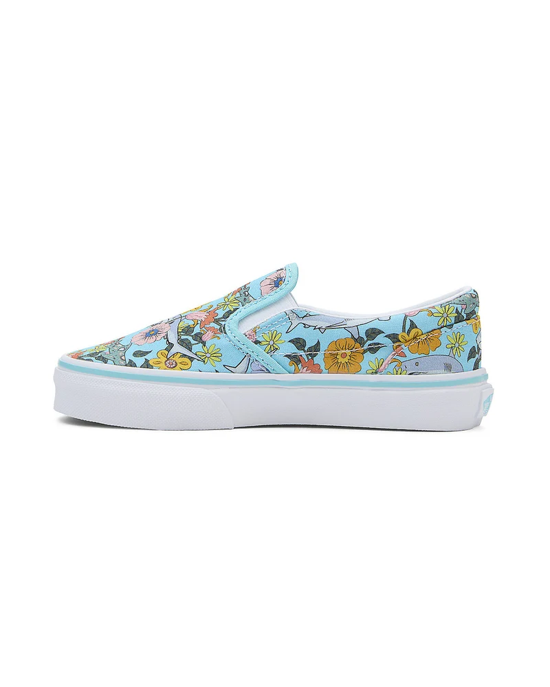 VANS Klassische Slip-On-Sneaker für Kinder – Blau