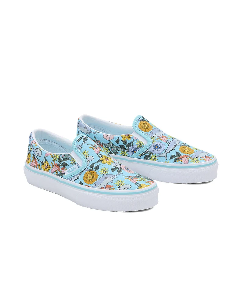 VANS Klassische Slip-On-Sneaker für Kinder – Blau
