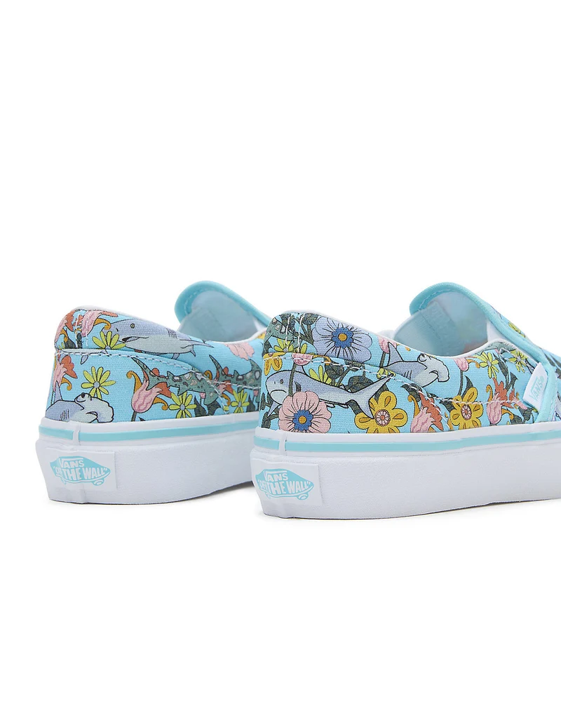 VANS Klassische Slip-On-Sneaker für Kinder – Blau