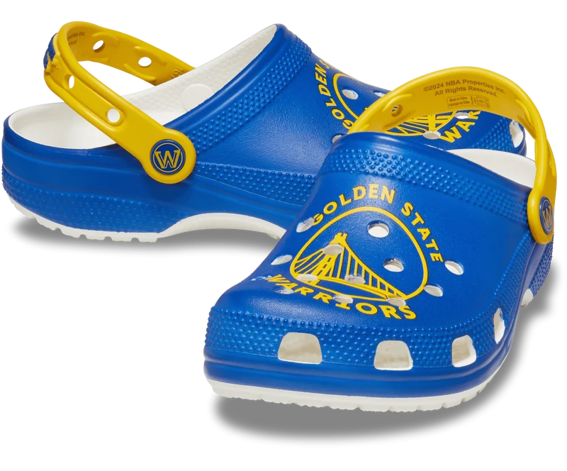 CROCS Unisex NBA Golden State Warriors Classic Clog - Weiß