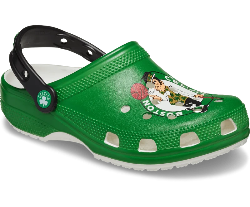 CROCS Unisex NBA Boston Celtics Classic Clog - Weiß
