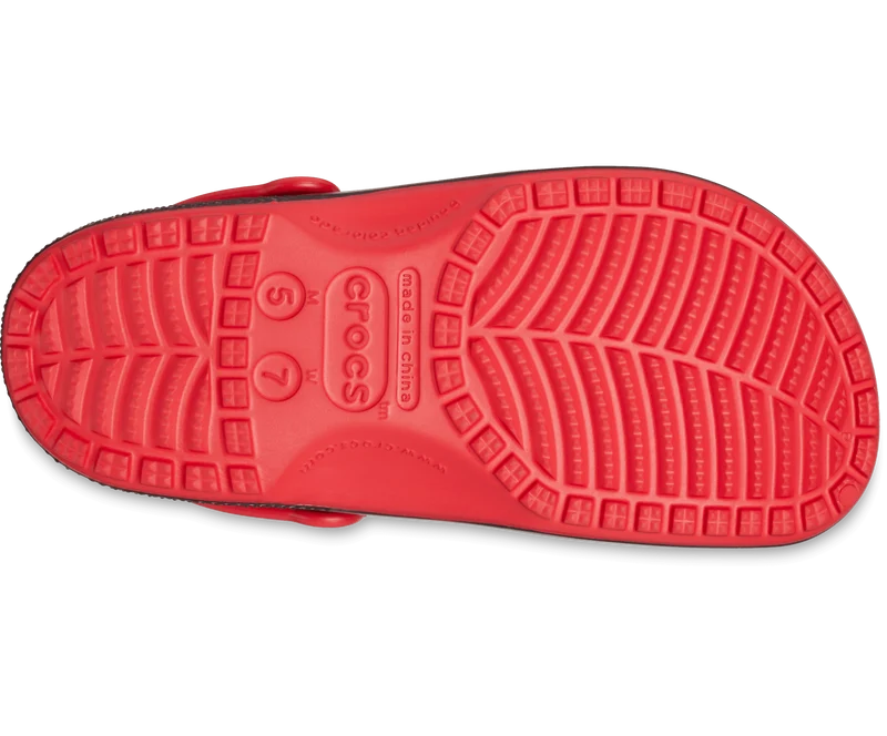 CROCS Unisex NBA Chicago Bulls Classic Clog - Varsity Red