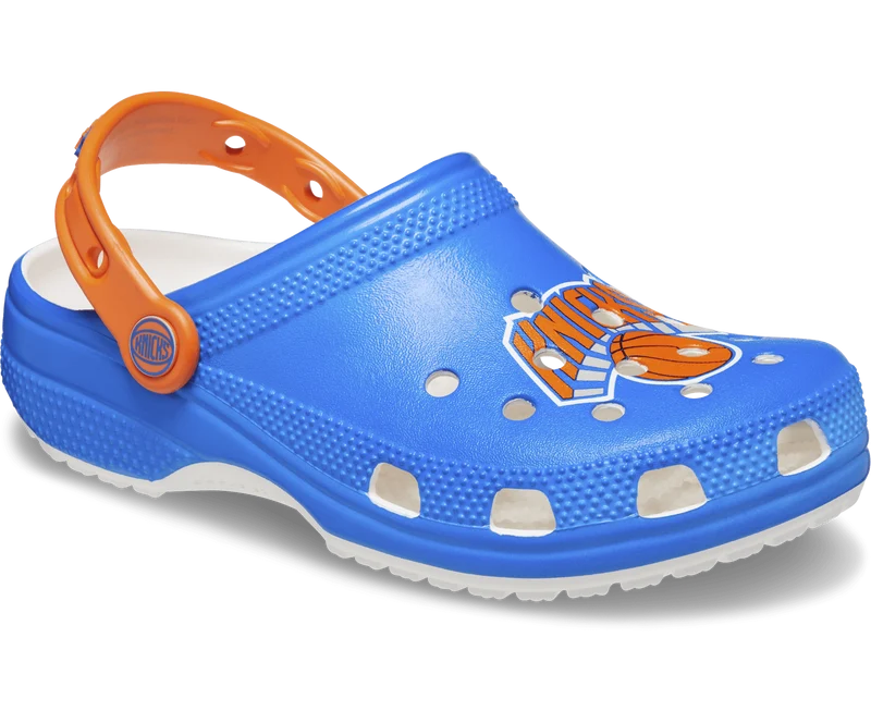 CROCS Unisex NBA New York Knicks Classic Clog - Weiß