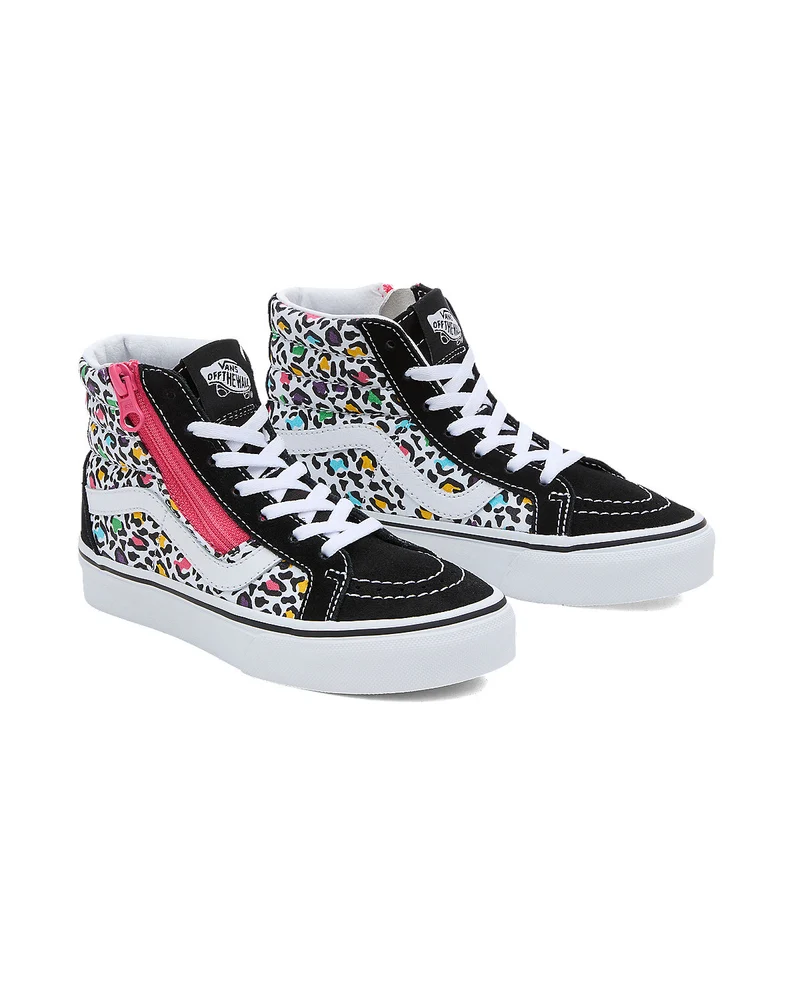VANS Kinder SK8-Hi Reissue Animal Pop Trainer – Schwarz