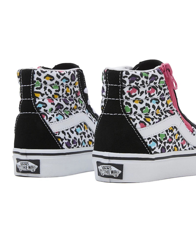 VANS Kinder SK8-Hi Reissue Animal Pop Trainer – Schwarz