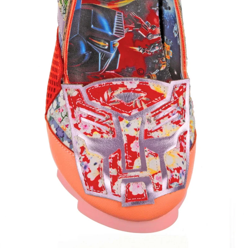 Irregular Choice Frauen Transformers All Sparkle High Heels – Rosa