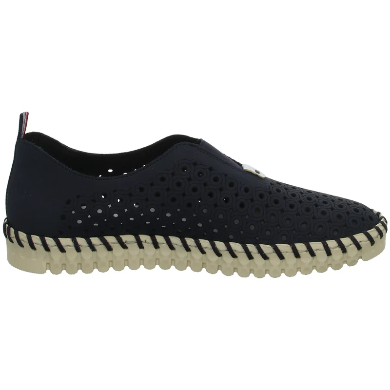 Rieker Slipper/Kletthalbschuh luftdurchlässig (durchbrochenes/geflochtenes Obermaterial)