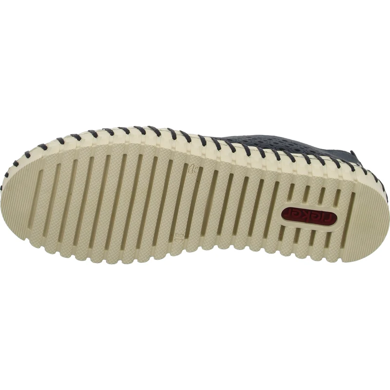 Rieker Slipper/Kletthalbschuh luftdurchlässig (durchbrochenes/geflochtenes Obermaterial)