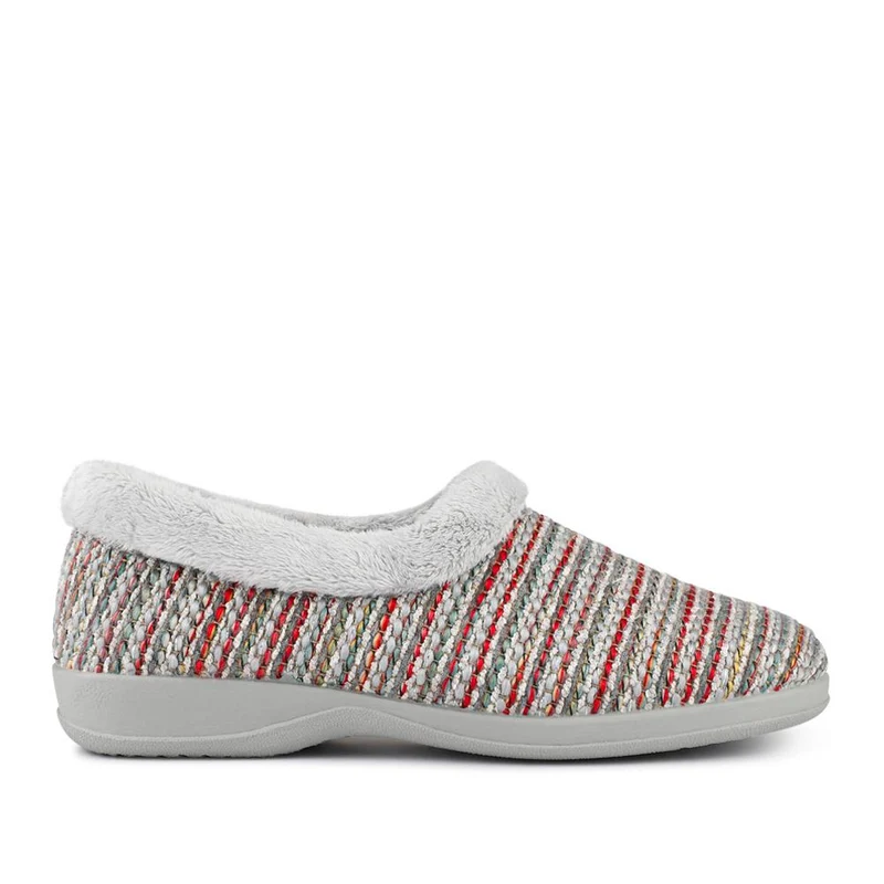 Lightweight Comfy Full Slippers - ANAT42001 / 328 298 - Grey Multi