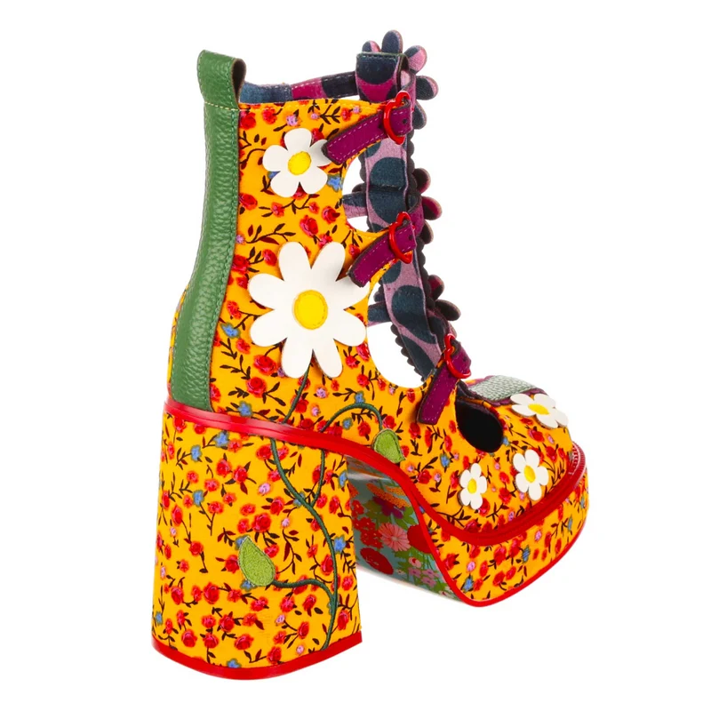 Irregular Choice Damen Sunny Hunny Boot - Gelb