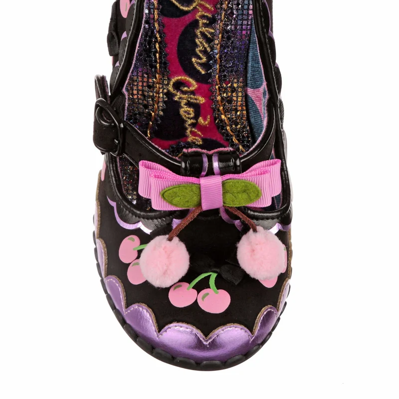 Irregular Choice Damen Cherry Cheer High Heel - Schwarz