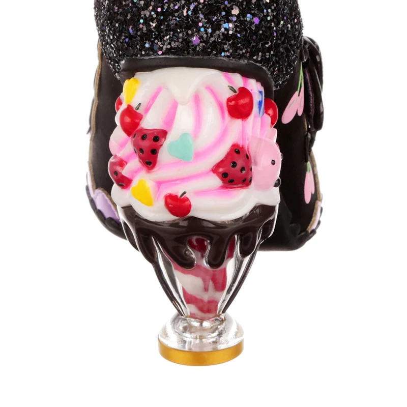 Irregular Choice Damen Cherry Cheer High Heel - Schwarz