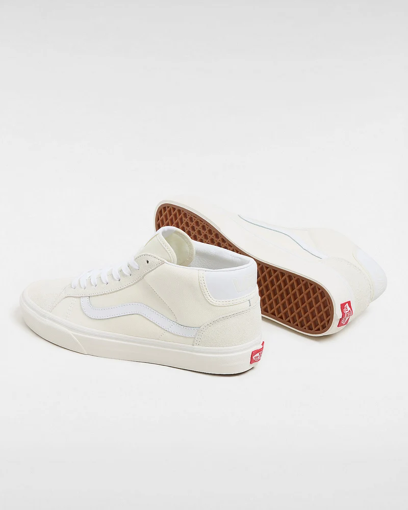VANS Unisex Mid Skool 37 Trainer – Marshmallow / Weiß
