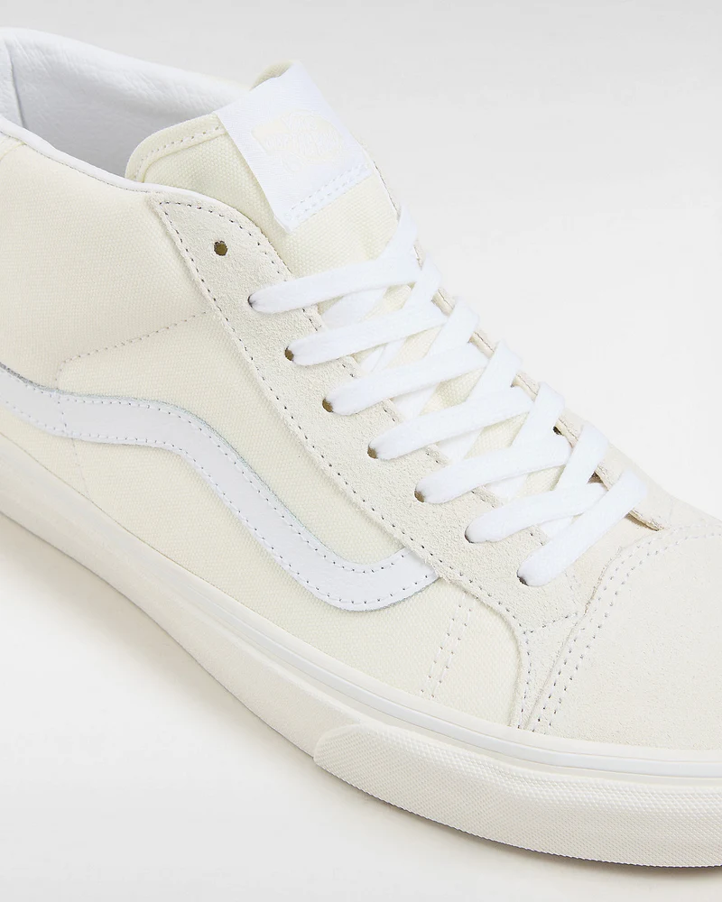 VANS Unisex Mid Skool 37 Trainer – Marshmallow / Weiß
