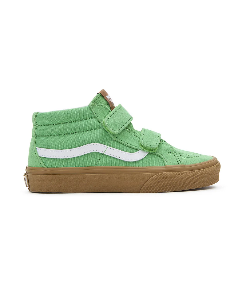 VANS Sk8-Mid Reissue V-Turnschuhe für Kinder – Gummigrün