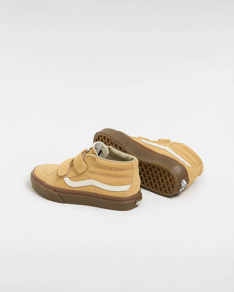 VANS Kinder Sk8-Mid Reissue V Trainer – Gum Antelope Brown