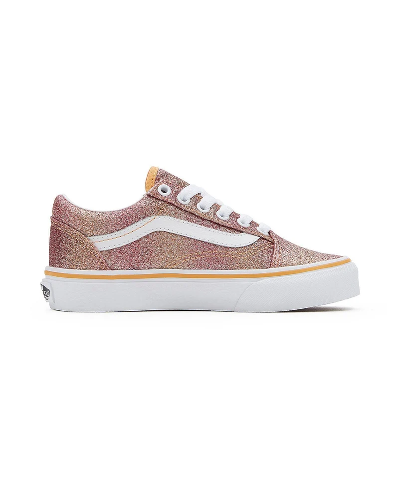 VANS Old Skool Sunrise Glitter-Sneaker für Kinder – Mehrfarbig