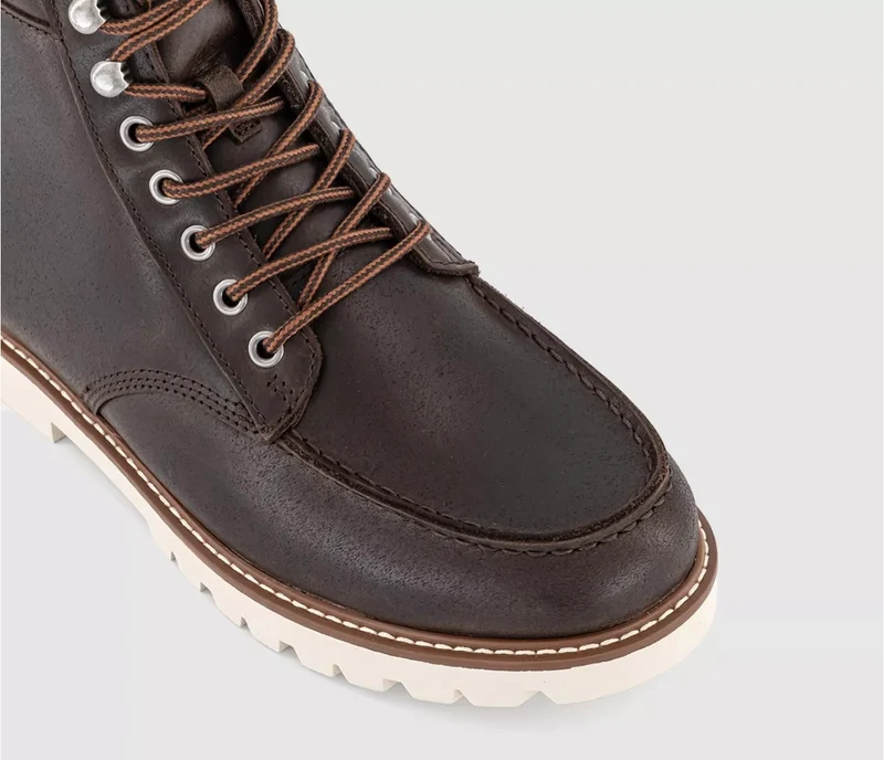 TOMS Herren Palomar Lederstiefel - Dunkelbraun