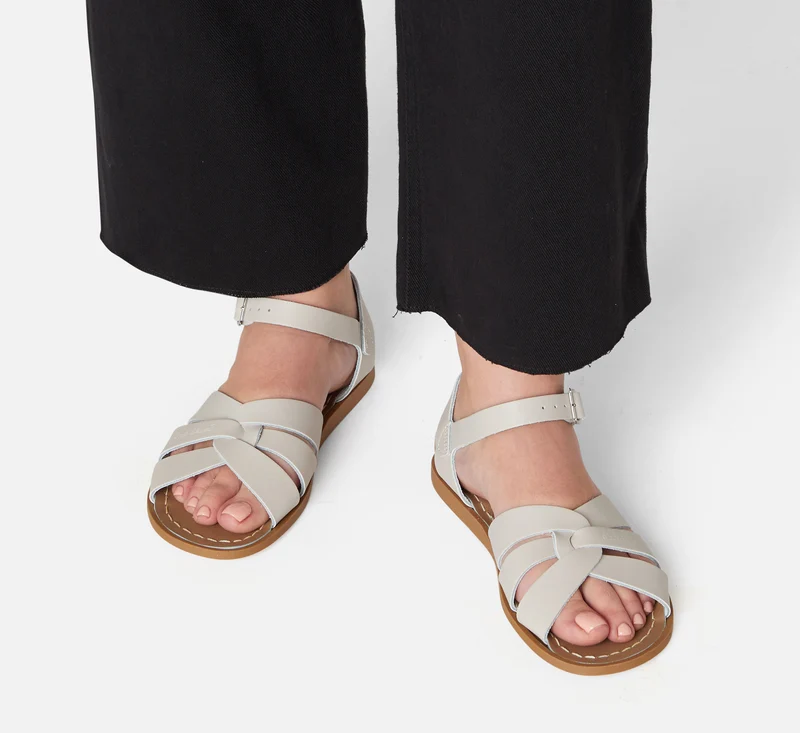 Salt Water Sandals Original-Sandale für Damen – Stein