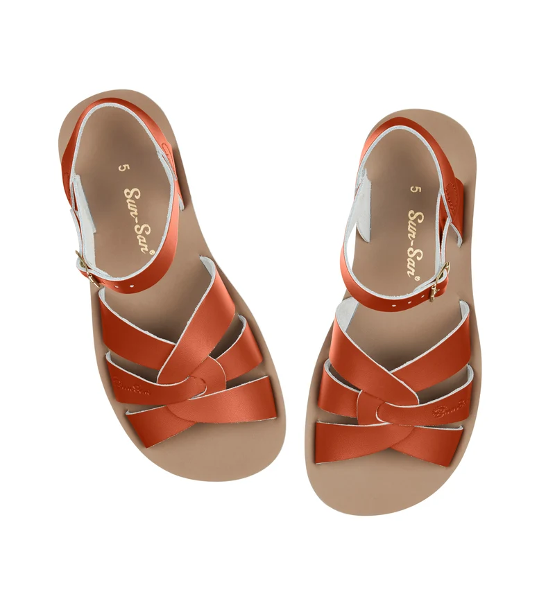 Salt Water Sandals Damen-Schwimmersandale – Paprika