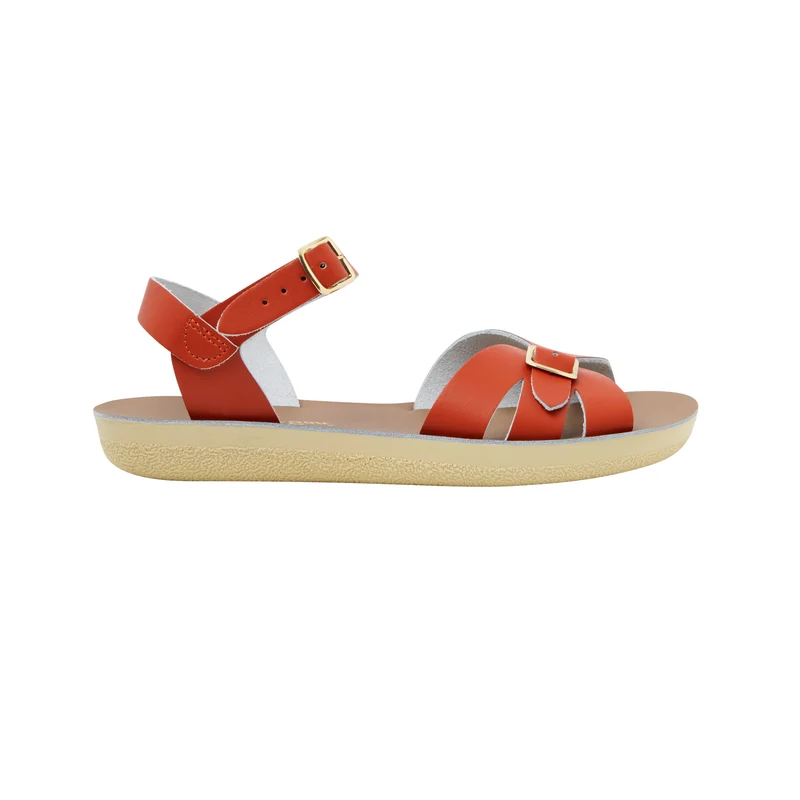 Salt Water Sandals Damen-Boardwalk-Sandale – Paprika