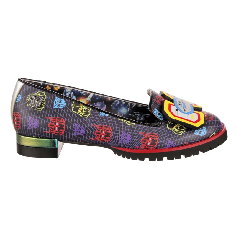 Irregular Choice Frauen Transformers Turn it Up Schuh – Schwarz