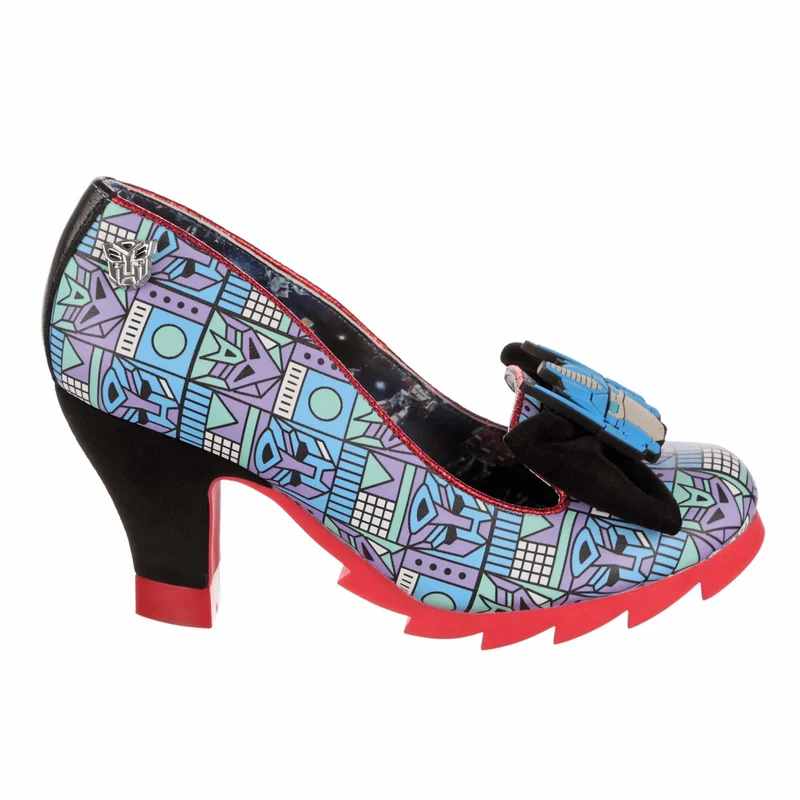 Irregular Choice Frauen Transformers 80er Jahre Baby High Heel - Blau