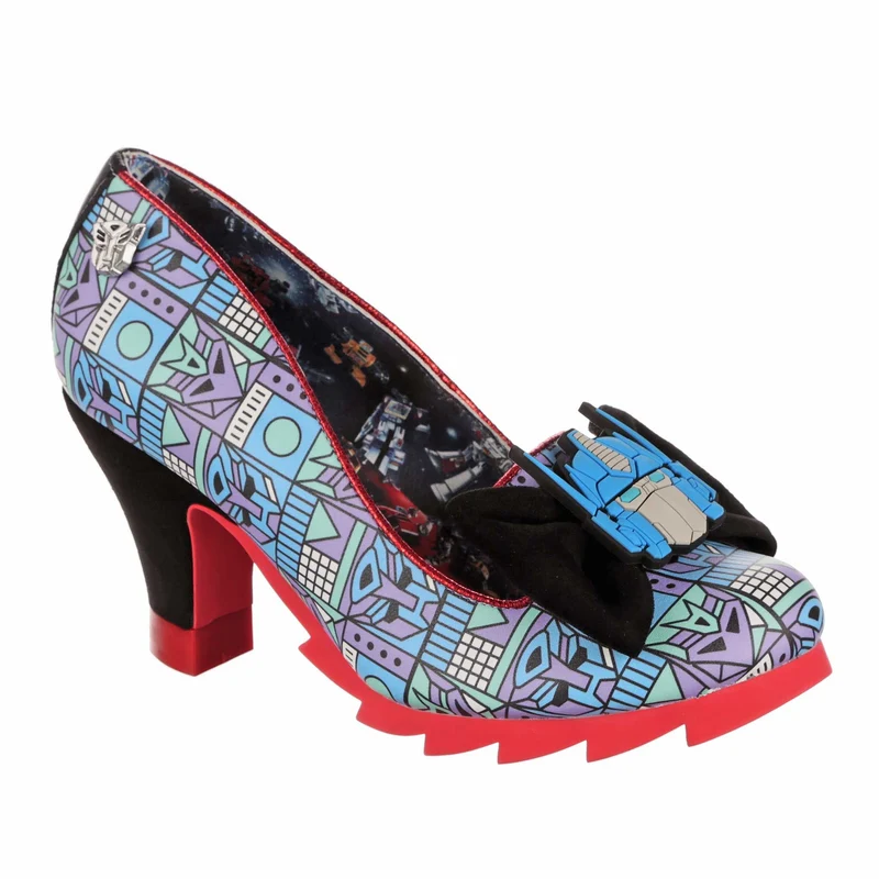 Irregular Choice Frauen Transformers 80er Jahre Baby High Heel - Blau
