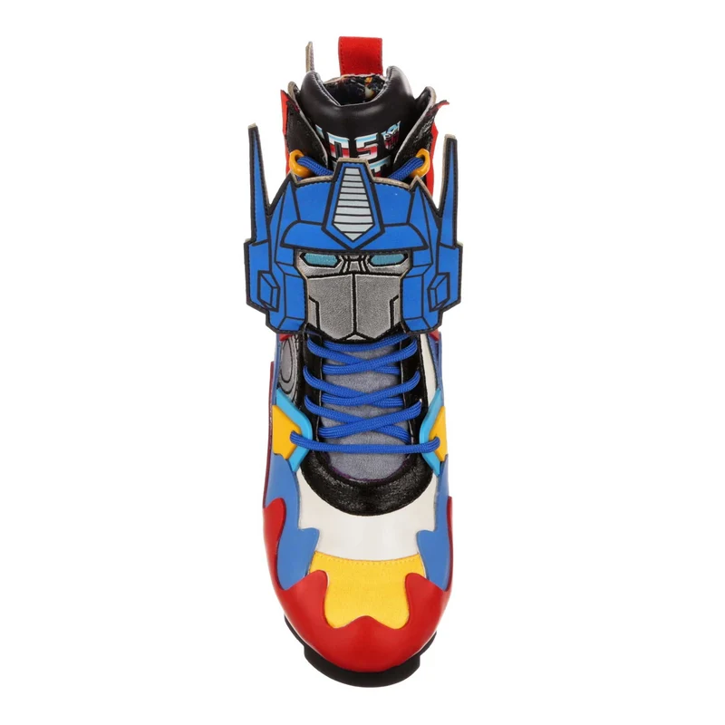 Irregular Choice Frauen Transformers Roll Out High Heel - Blau / Rot