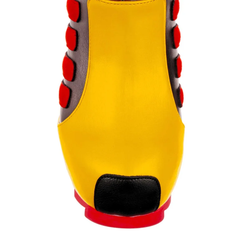 Irregular Choice Frauen Transformers Autobot High Heel - Grau / Rot