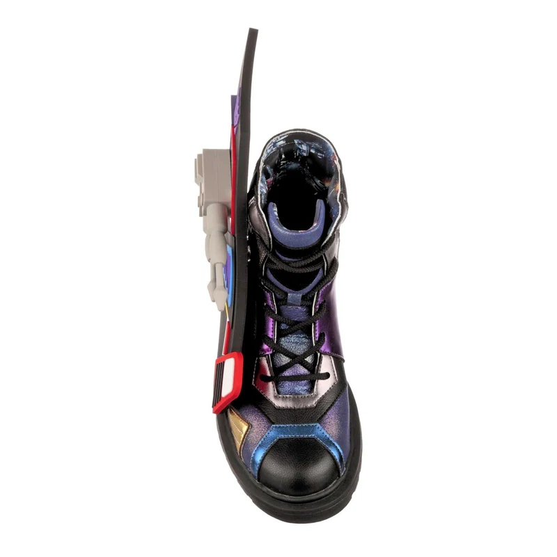 Irregular Choice Frauen Transformers Mehr als man denkt: Stiefel – Petrol