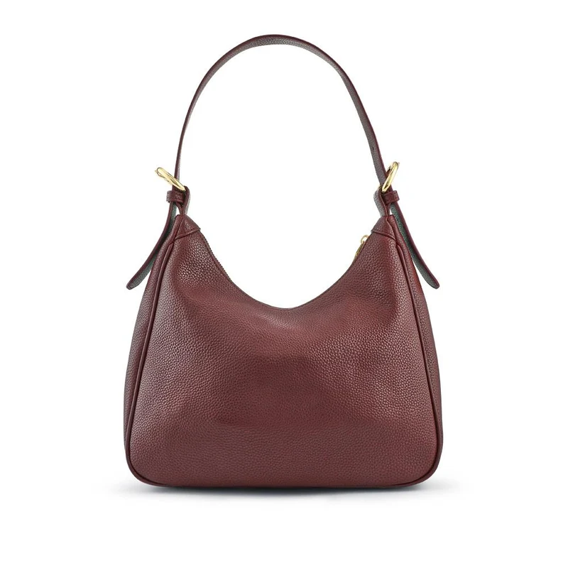 Faux-Leather Shoulder Bag - RIM42001 / 328 369 - Burgundy