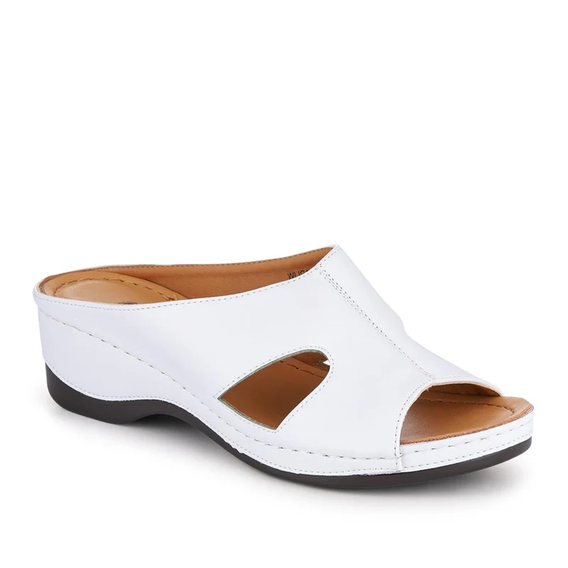Tall Wedge-Heeled Mules - WLIG41004 / 327 254