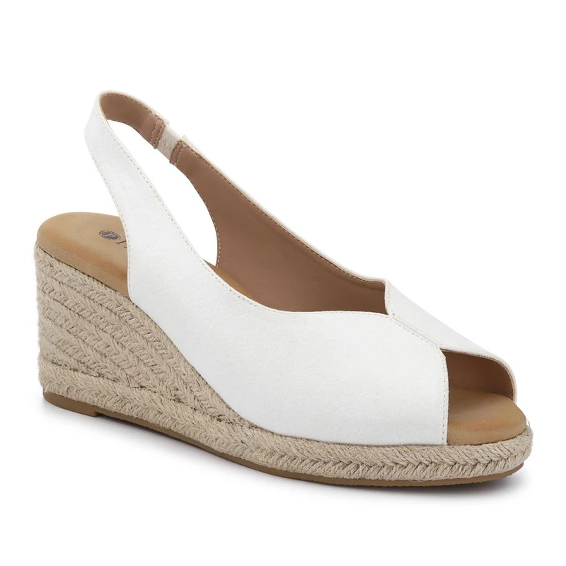 Slip-On Espadrilles - HUANG39005 / 324 902 - White