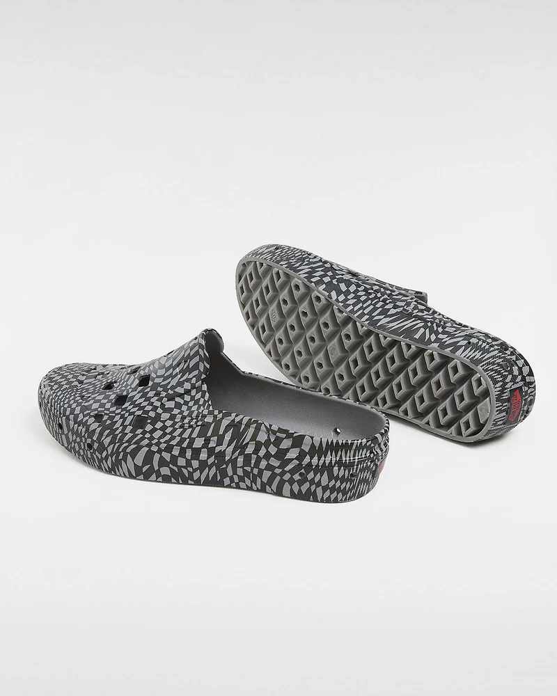 VANS Unisex TRK Surf Essential Slip-On Pantoletten – Schwarz