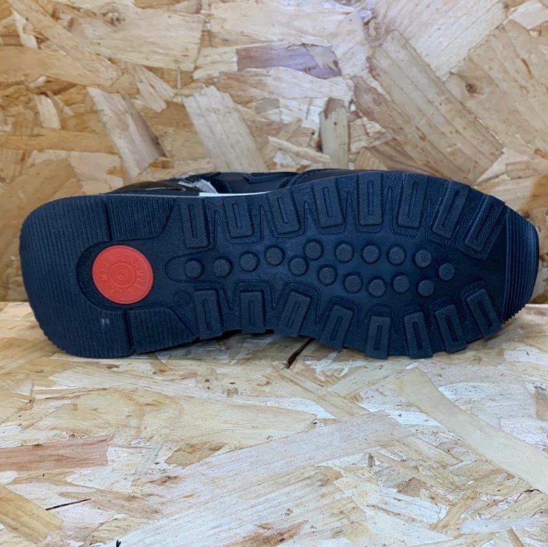 Carmela Mode-Sneaker aus Leder für Damen – Schwarz