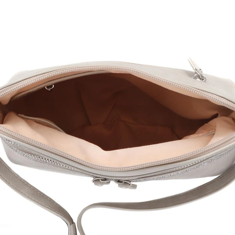 Zip-Fasten Crossbody Bag - RIM37005 / 323 896 - Beige