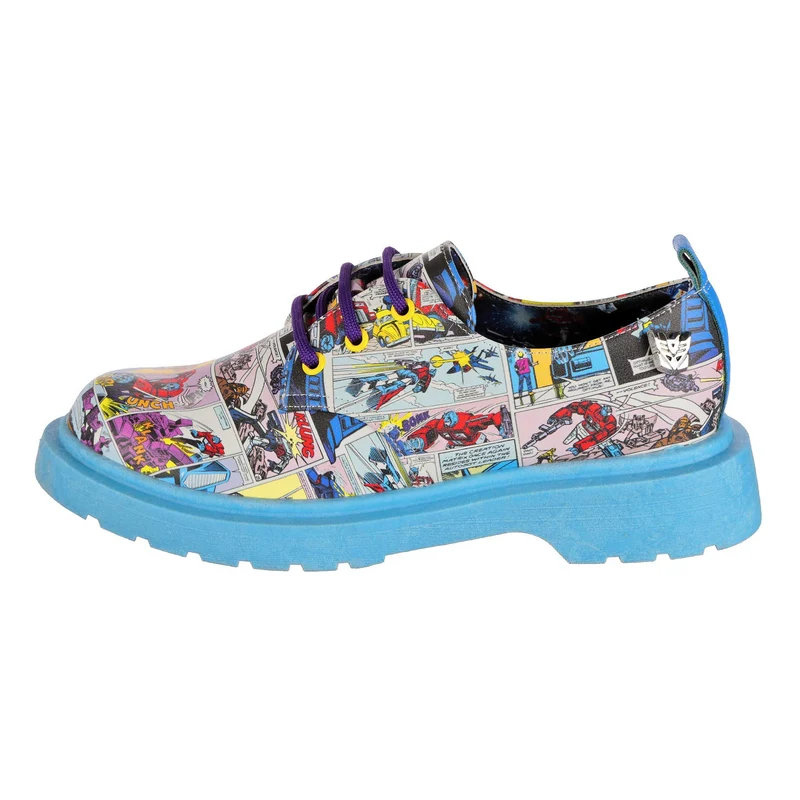 Irregular Choice Frauen Transformers Kolossaler Kampfschuh – Blau