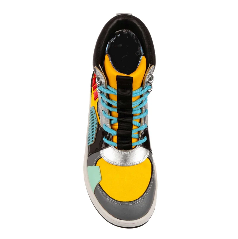 Irregular Choice Frauen Transformers Sting Like A Bee High-Top-Trainer – Gelb
