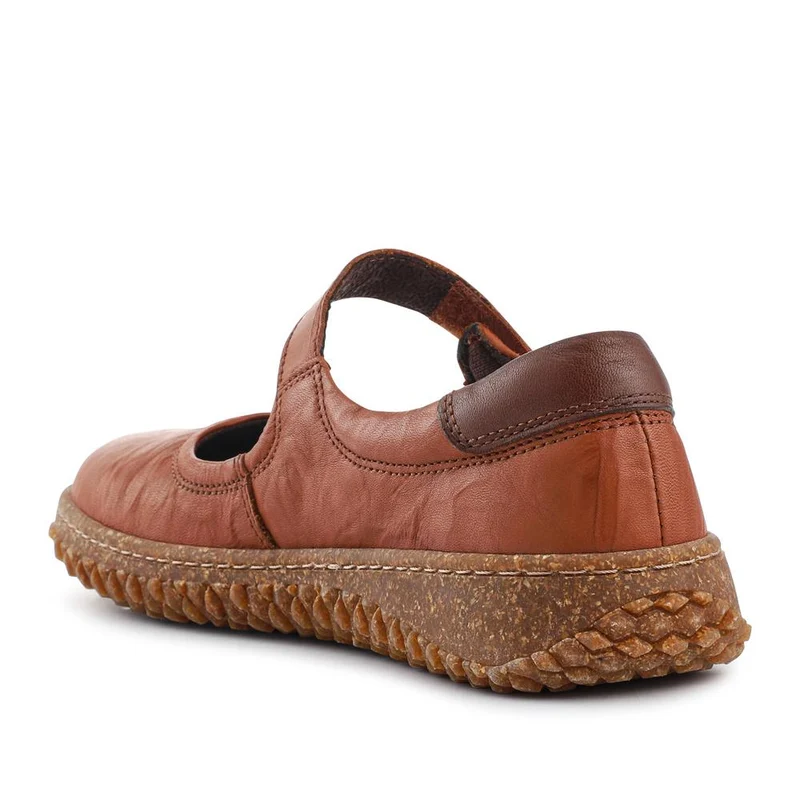 Loretta Leather Mary Janes - HAK42010 / 328 514 - Tan
