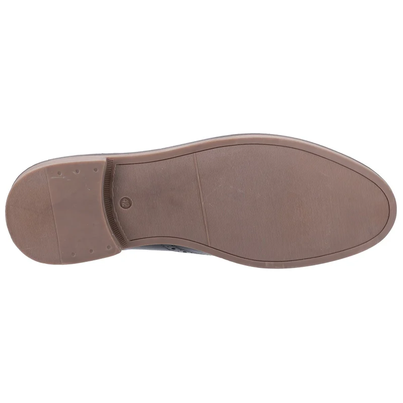 Hush Puppies Herren Bryson Lederschuhe – Braun