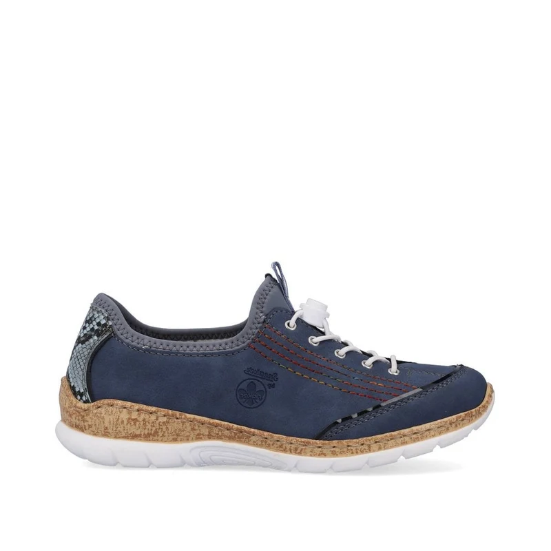 Rieker Modische Damen-Sneaker – Blau